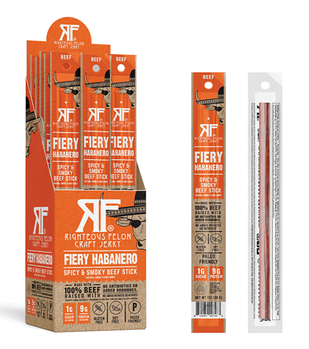 Fiery Habanero Beef Stick